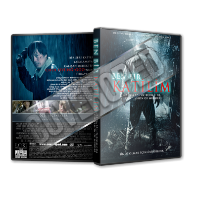 Ben Bir Katilim - Confession of Murder 2012 Türkçe Dvd Cover Tasarımı
